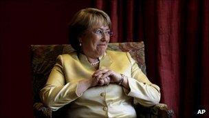 Michelle Bachelet in 2008