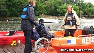 Slipway at Rudyard Lake