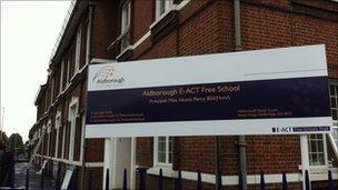 Aldborough E-ACT primary school in Redbridge