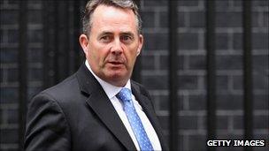 Defence Secretary Liam Fox