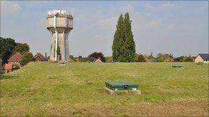 Elsmere Road reservoir, Ipswich