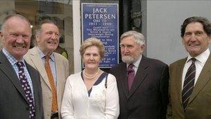 Jack Petersen's children: Robert, David, Elizabeth, Michael and John