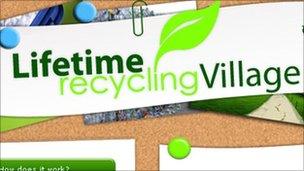 Lifetime Recycling Village logo