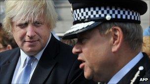 Boris Johnson and Tim Godwin