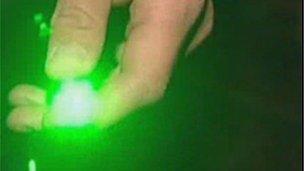 Green laser