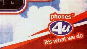 Phones 4 U advert