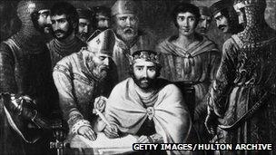 The Magna Carta was signed in Runnymede by King John