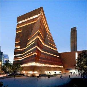 Tate Modern extension, artist's impression