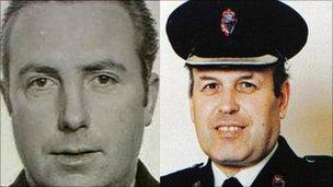 Harry Breen and Bob Buchanan were murdered by the IRA in 1989