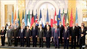 G8 leaders in St Petersburg in 2006