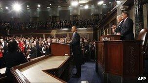 President Obama delivers a landmark jobs speech