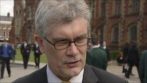 QUB Pro-Vice Chancellor Tony Gallagher