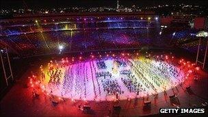 Rugby World Cup opening ceremony at Eden Park