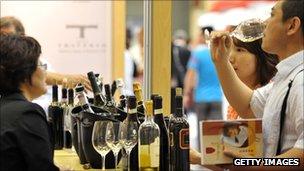 A consumer tasting win in China