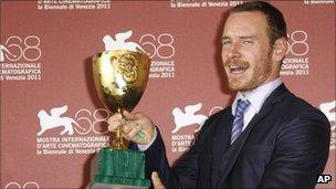 Michael Fassbender at the Venice Film Festival