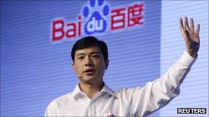 Robin Li, founder of Chinese internet search engine Baidu