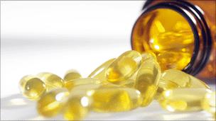 Fish oil pills