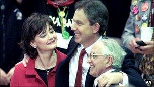 Tony and Cherie Blair