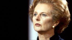 Margaret Thatcher photographed in 1981