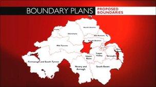 Northern Ireland map