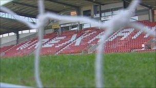 Racecourse ground at Wrexham