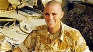 Sgt John Jones from the 1st Battalion, The Royal Regiment of Fusiliers