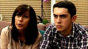 Debbie and Luke Parkinson