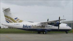 Blue Islands plane