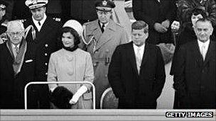 Jackie Kennedy at inauguration