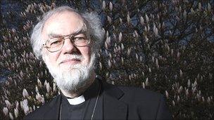 The Archbishop of Canterbury, Dr Rowan Williams