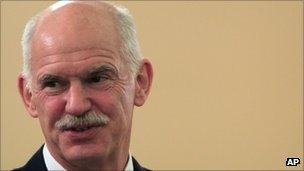 Greek Prime Minister George Papandreou