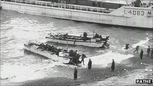 WW11 landing craft