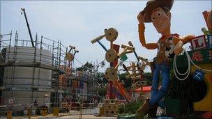 Hong Kong Disneyland's new Toy Story attraction