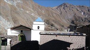 The church in San Juan