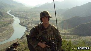 Sgt Dakota Meyer in Kunar, Afghanistan