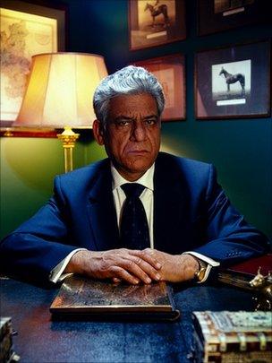 Om Puri in a BBC adaptation of the Canterbury Tales