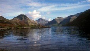 Wastwater in the Lake District