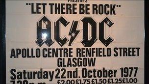 AC/DC poster