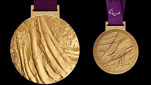 Paralympic medals