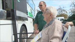 Kent and Sussex Hospital patient transfer