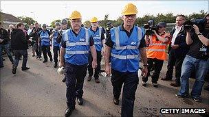 Bailiffs at Dale Farm