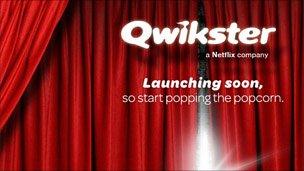 Screengrab of Qwikster homepage, 鶹ҳ