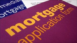 Mortgage application form