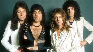 Queen in 1970