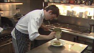 Chef Liam McEvoy said Mr O'Dowd was enthusiastic and professional