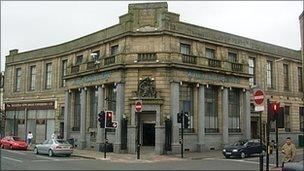 Airdrie savings bank exterior