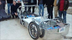 Urbee chassis