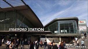 Stratford train station