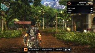 OnLive screen shot