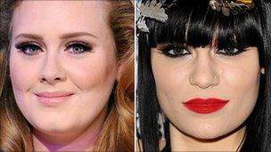 Brit School graduates Adele and Jessie J